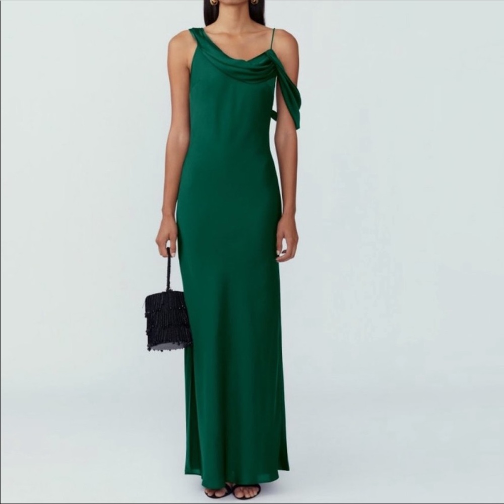 Fame Partners Francois Drape Gown